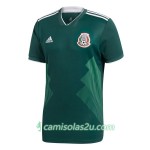 Camisolas de Futebol México Equipamento Principal 2018 Manga Curta